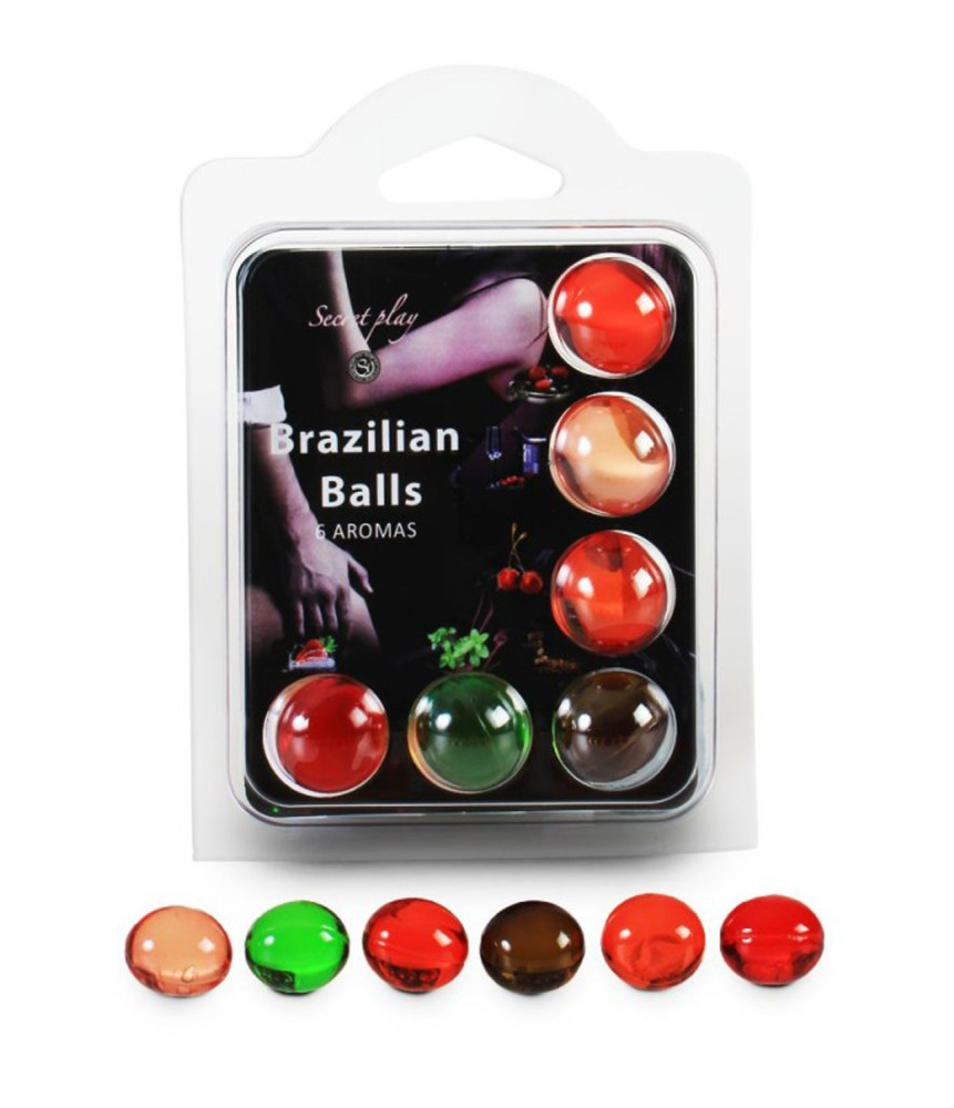 Boules de massage Brésiliennes multi-saveurs - BZ3866